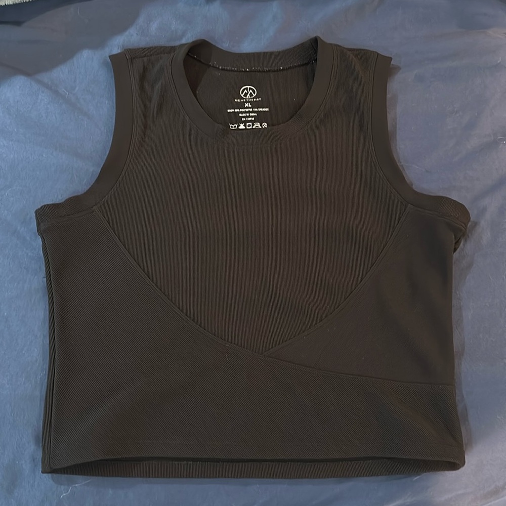 Move Theory XL Black Crop 🖤